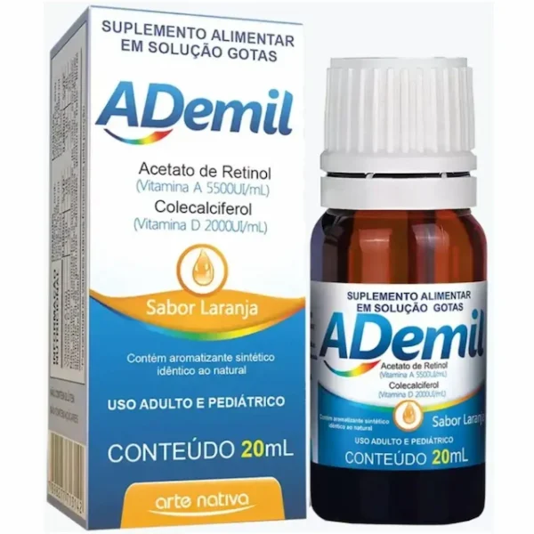 ADEMIL GTS 20ml S/LARANJA - ARTE NATIVA