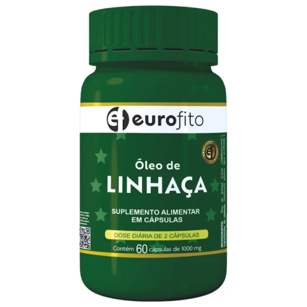 EUROFITO OLEO DE LINHAÇA 1000mg 60cp - A2F