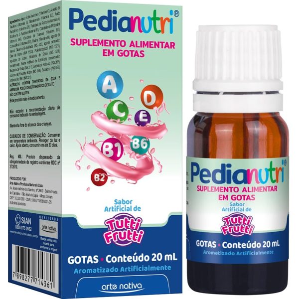 PEDIANUTRI GTS 20ml TUTTI FRUTTI - ARTE NATIVA