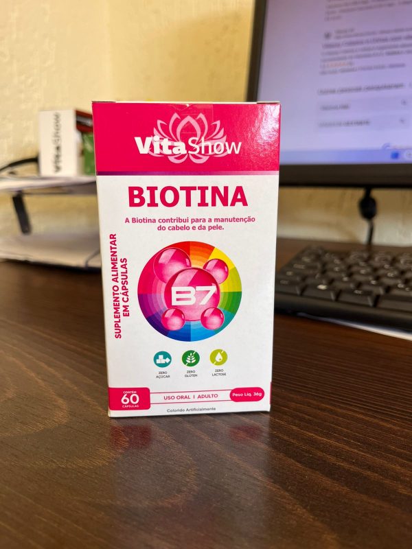 VITASHOW BIOTINA 60cp - AROMA