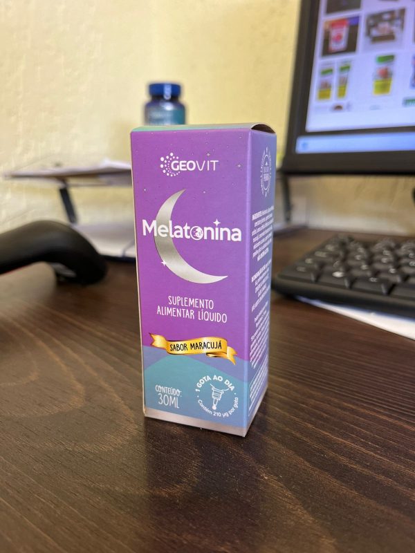 MELATONINA S/MARACUJA GTS 30ml - GEOVIT