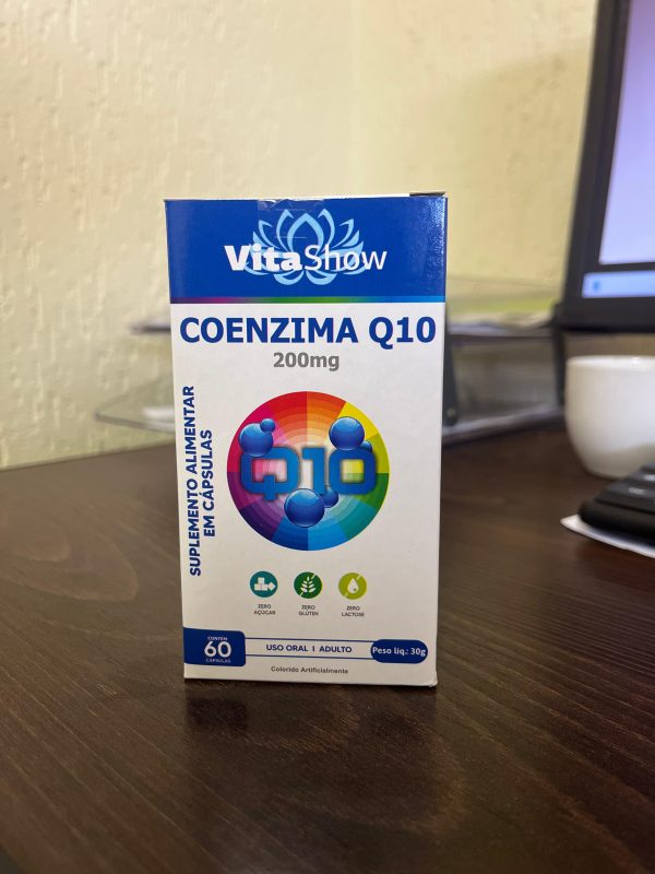 VITASHOW COENZIMA Q10 200mg 60cp - AROMA