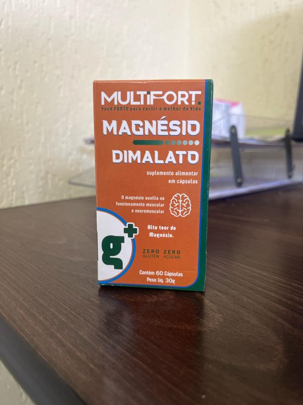 MULTIFORT MAGNÉSIO DIMALATO 60cp - LABLIFE